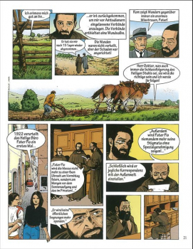 PATER PIO Der Wille Gottes Comic