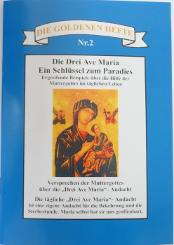 GOLDENEN HEFTE - DREI AVE MARIA Nr. 2