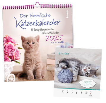 DER HIMMLISCHE KATZENKALENDER 2025