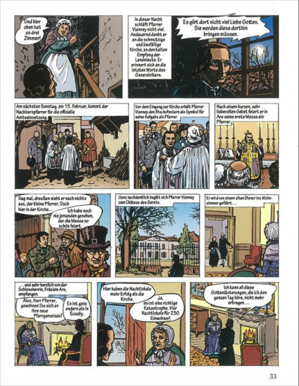 JEAN-MARIE VIANNEY Pfarrer von Ars Comic