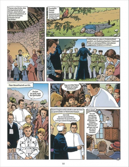 DER ABENTEURER GOTTES Pater Werenfried van Straaten-Comic