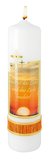 GEDENKKERZE GOTT IST DAS LICHT